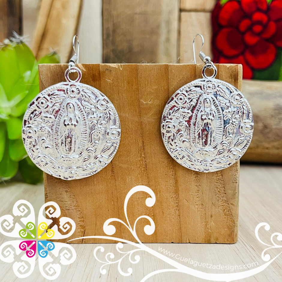Silver Milagro Earrings  - Aretes Milagro Artesanal