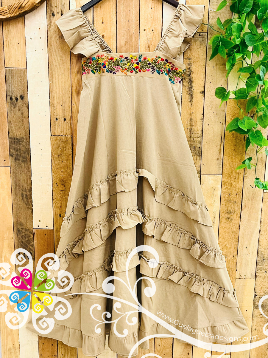 Mariola Maxi Dress - Embroider Women Dress