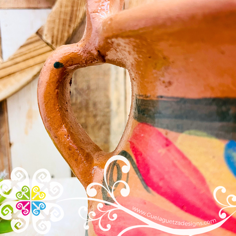 Medium Luna Clay Tea Pot - Mexican Clay Kitchen
