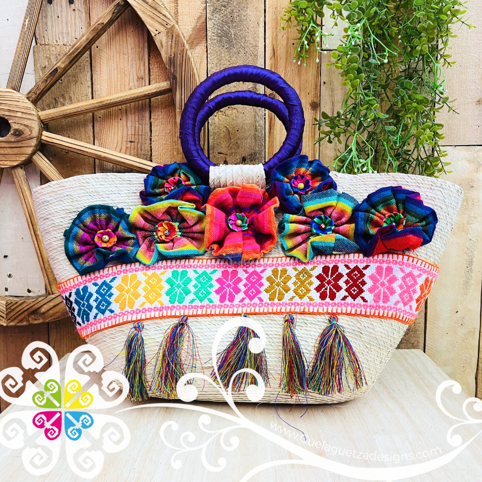 Cambary Abanico Palm Bag - Bolsa de Palma Artesanal