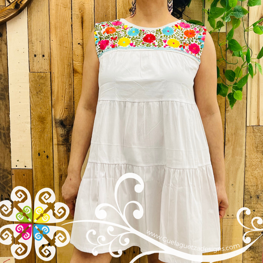 Small/Medium Bata Lupita - Embroider Women Dress