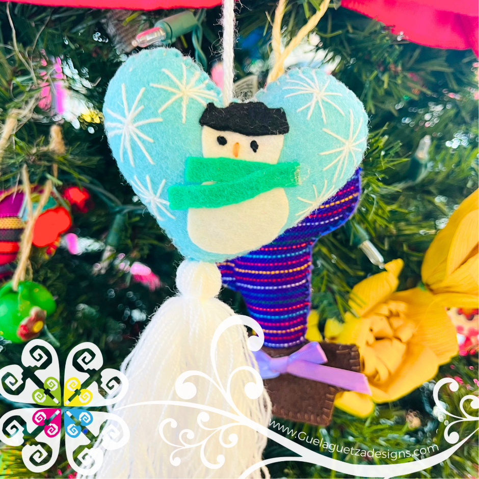 Snowman Pom Pom Sets - Christmas Ornaments