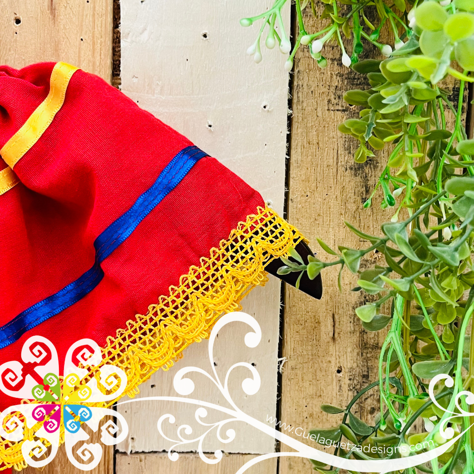 Red Liston Campesino Children Dress