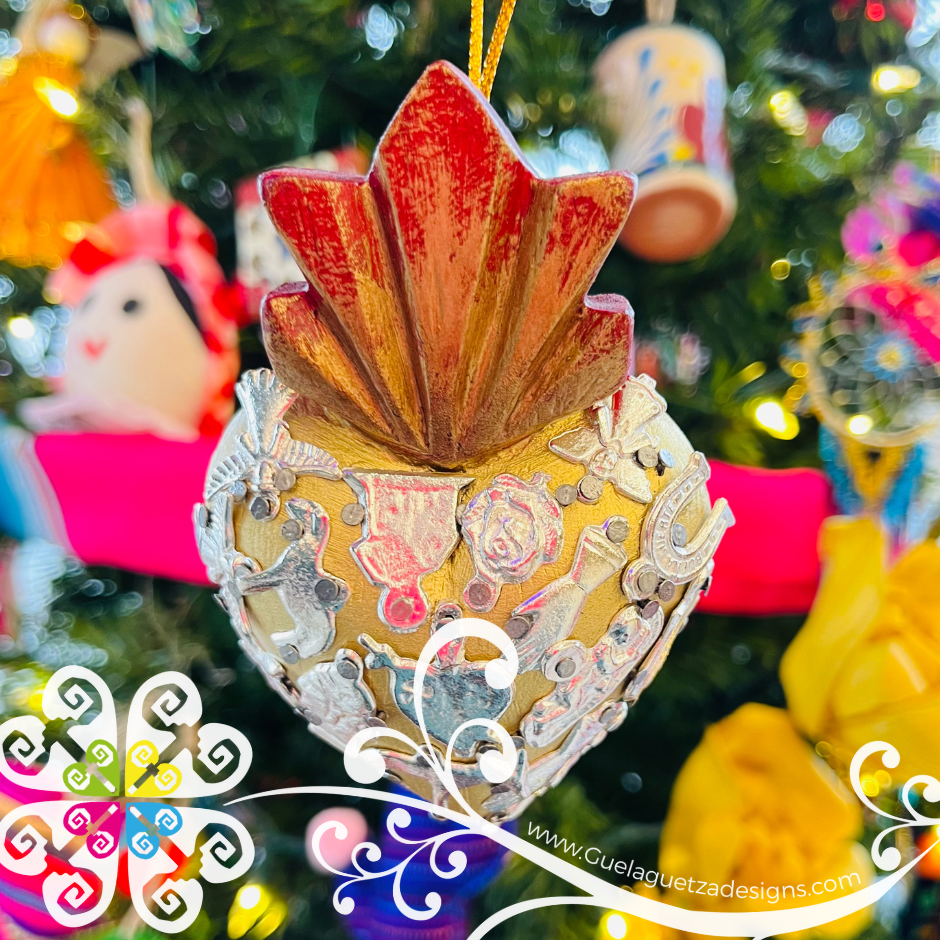 Mini Corazón De Milagros - Christmas Ornament