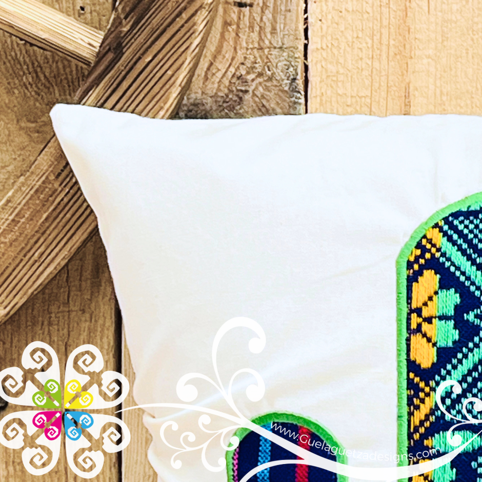 Cambray Cactus Decorative Pillow Case - Mexican Home