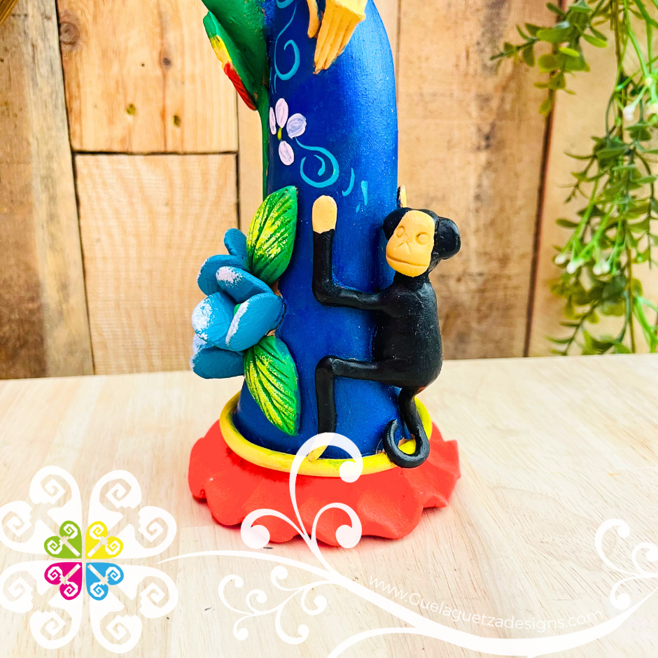 Medium Frida Elegante Clay Catrina - Michoacan Clay Home