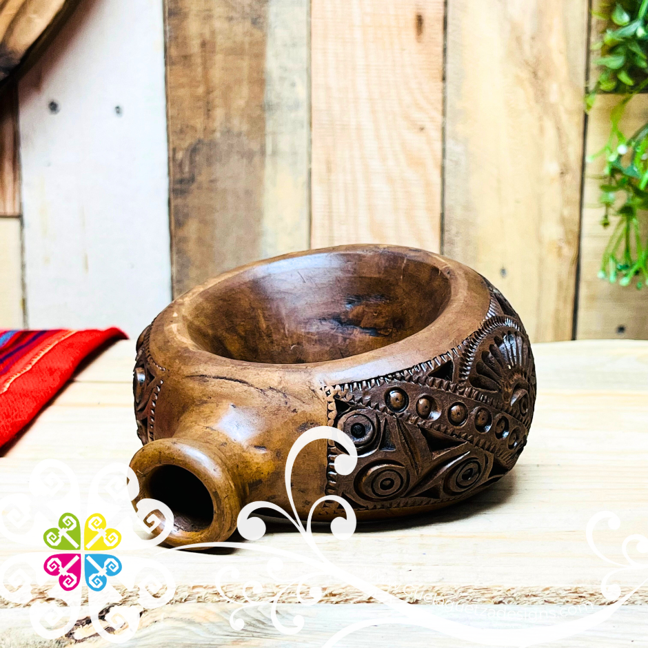 Small Anillo Vase - Barro Café Oaxaca