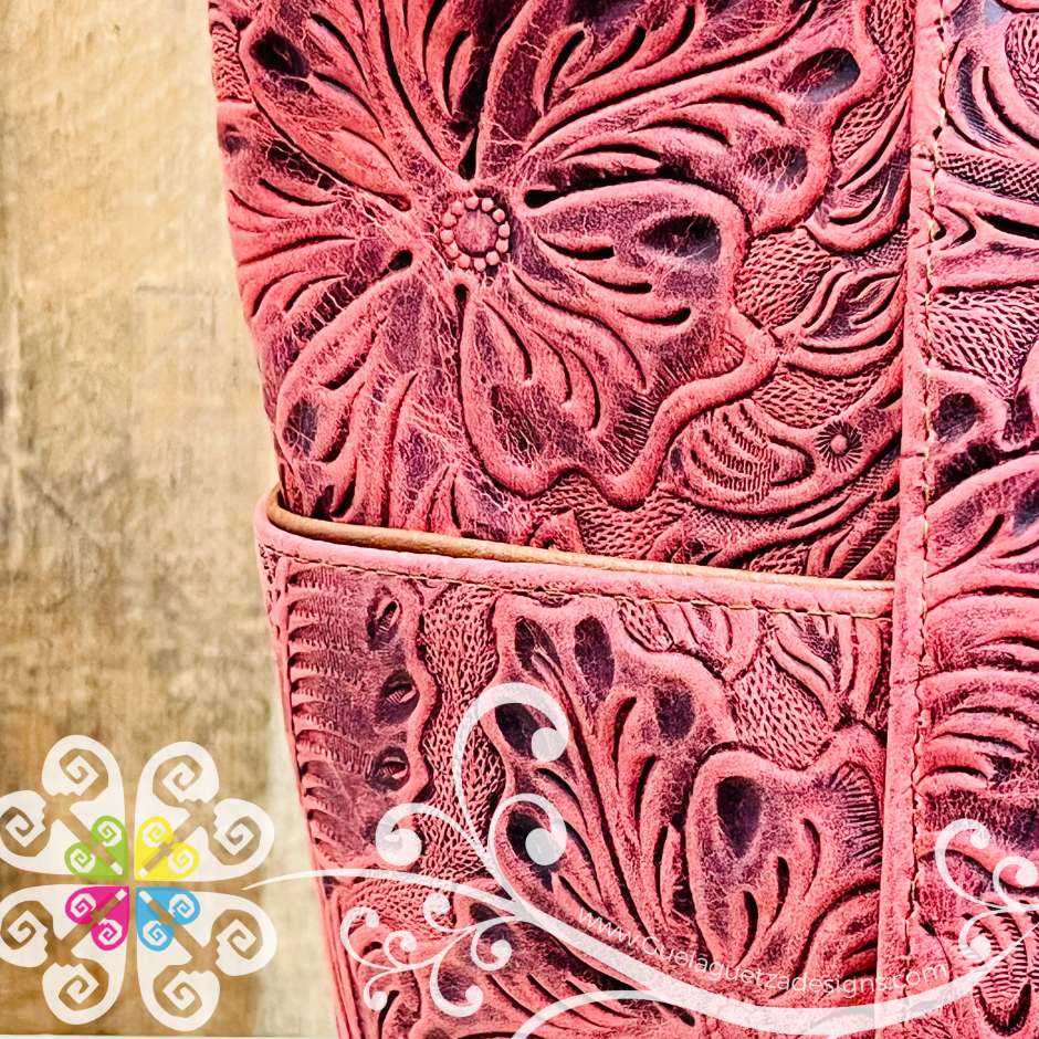 Lupita Leather Purse - Bolsa de piel