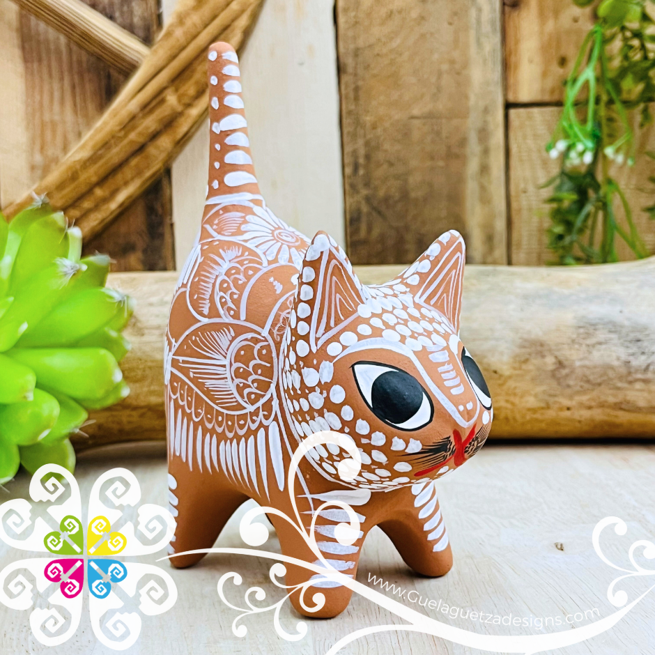 Pastels Scary Cat - Hand Painted Cat