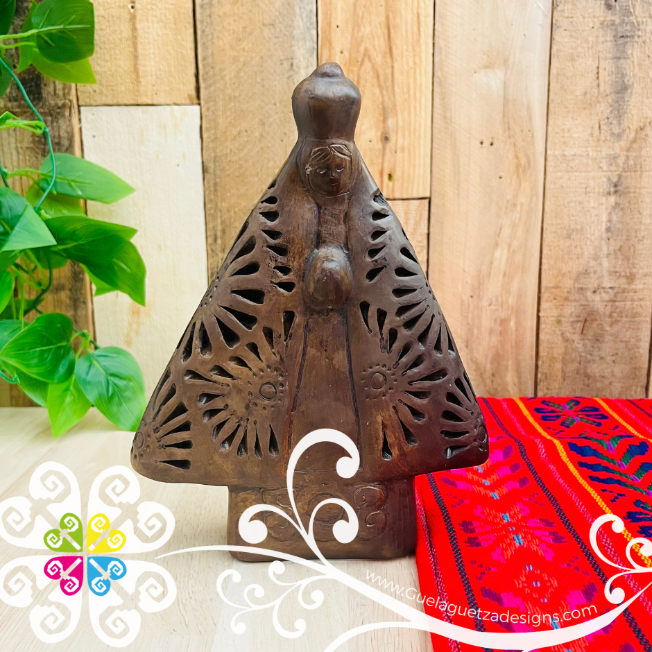 Virgen de la Soledad Statue - Barro Cafe Oaxaca