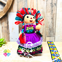 Multicolor Maria Mexicana Otomi Doll - Fina