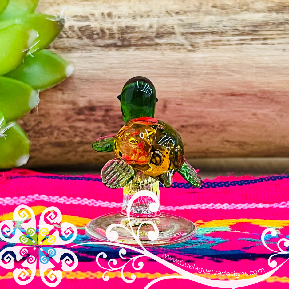 Mini Glass Turtle - Vidrio Soplado Trinkets