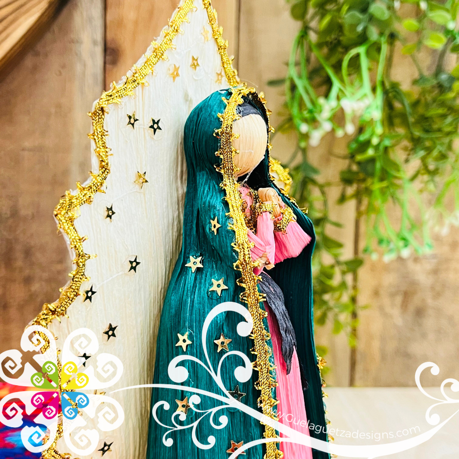 Virgen Guadalupe Corn Husk
