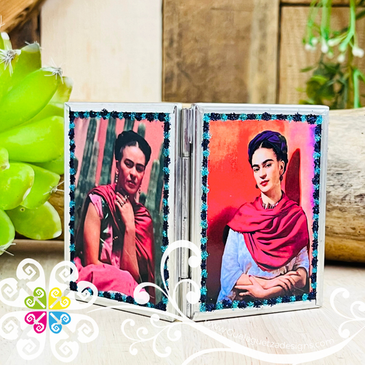 Frida Pocket Mirror - Hojalata San Miguel Collection