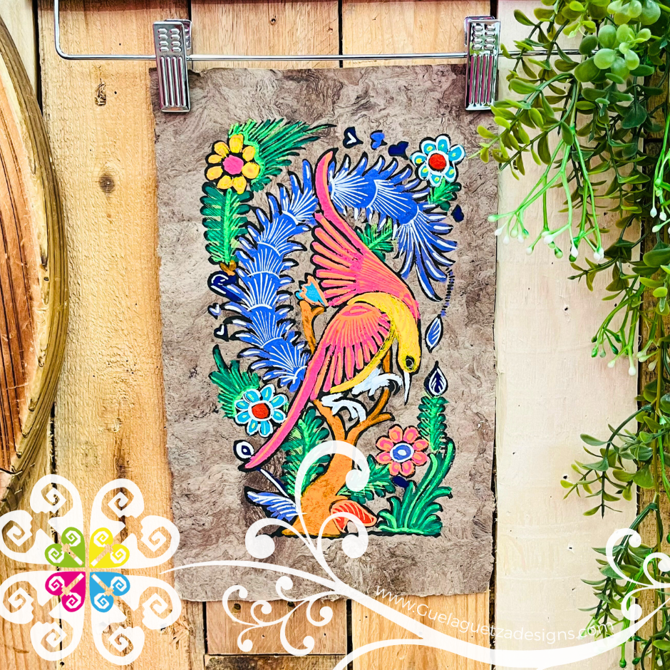 Small Fauna Designs - Amate Paintings