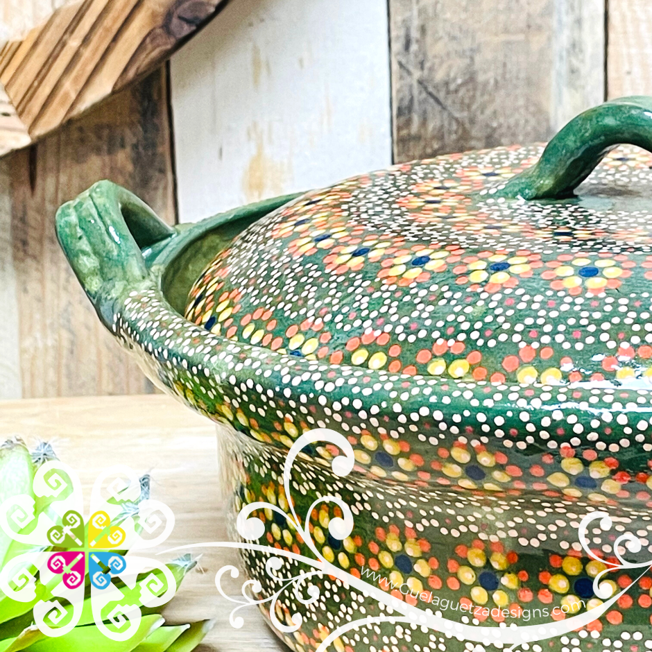 Large Capula Clay Fino Cazuela Arrozera - Capula Fino Clay Cazuela ...