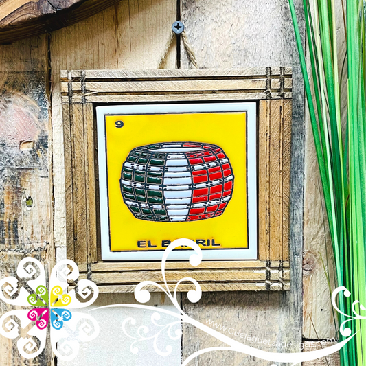 El Barril - LoteriaMX Wall Art
