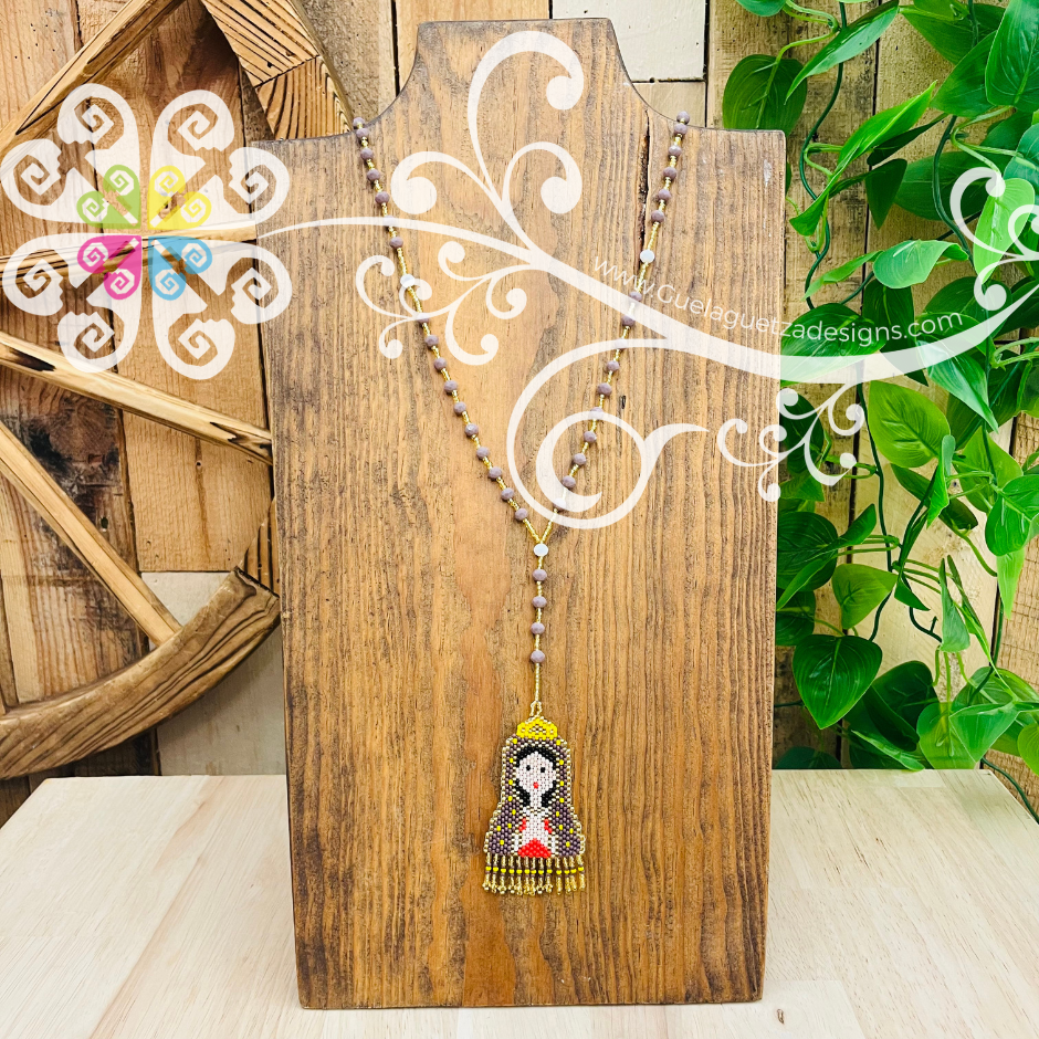Guadalupe Beaded Necklace - Beaded Necklace