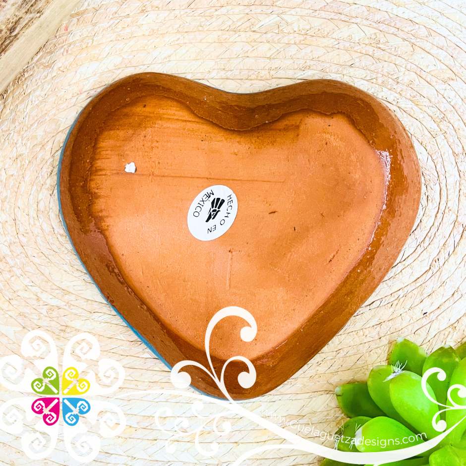 Capula Clay Corazon Plate with Mug - Capula Fino Clay Mug Set