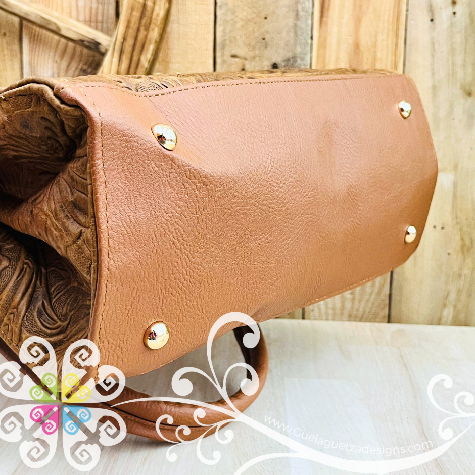 Melina Leather Purse - Bolsa de piel