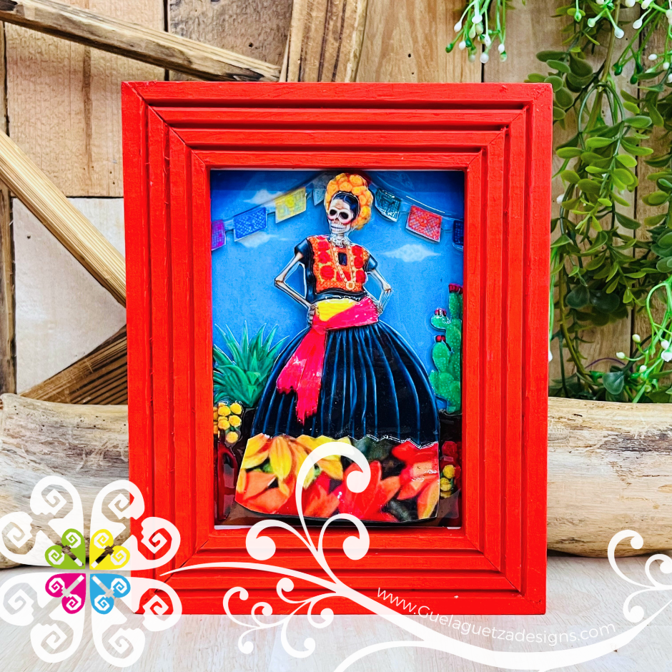 Catrina - Encapsulado Wood Frame