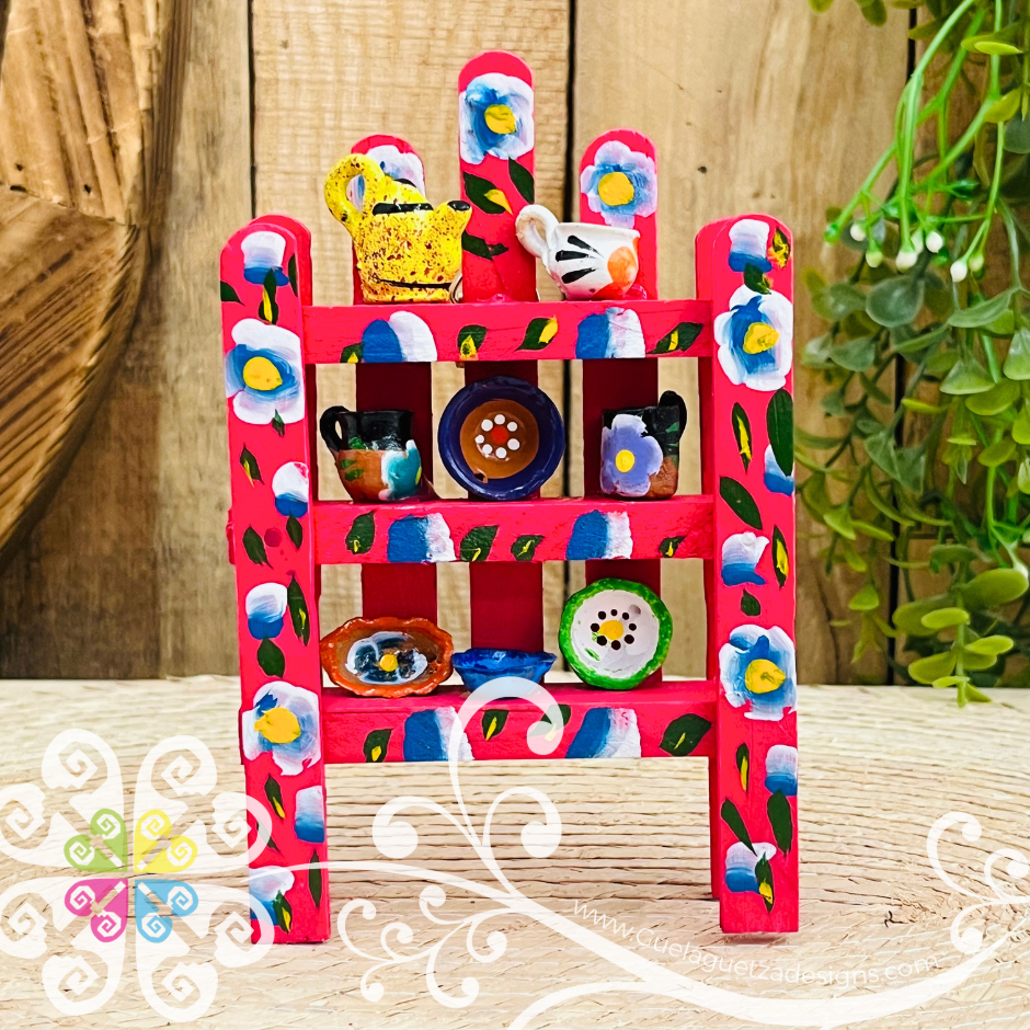 Mini Trastero Cocinita - Mexican Wall Decor