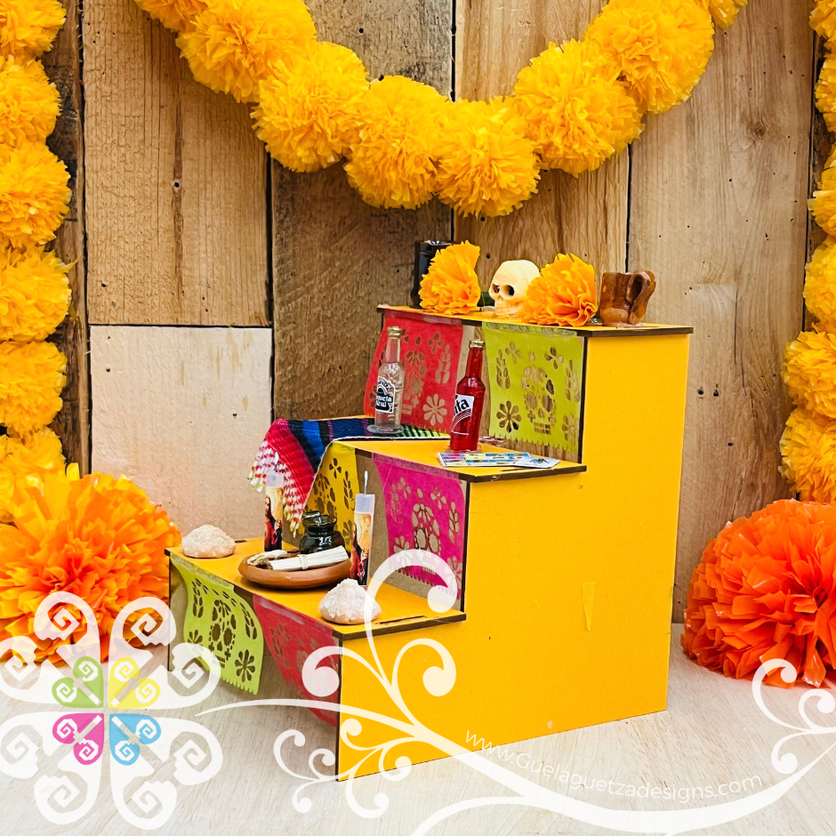 Mini Altar Mexicana - Dia de los Muertos - Altar - Miniature Ofrenda - Mexico