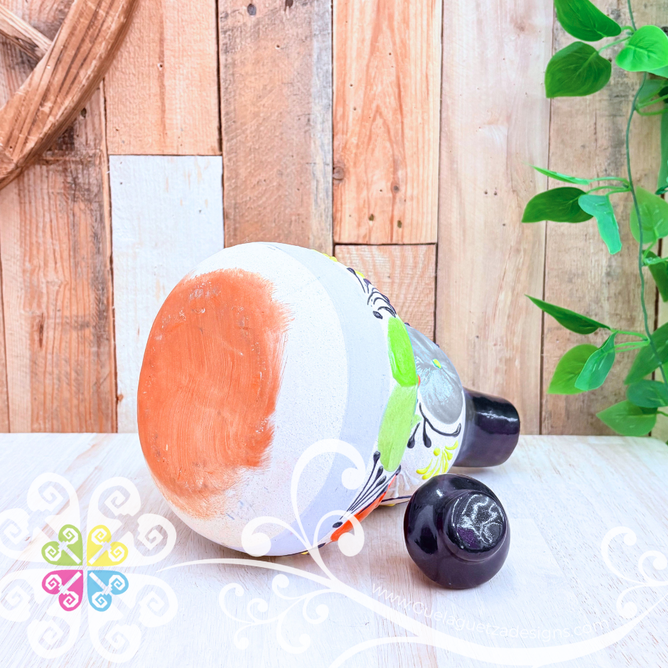 Floreada Botella Bule - Tequila Clay Bottle