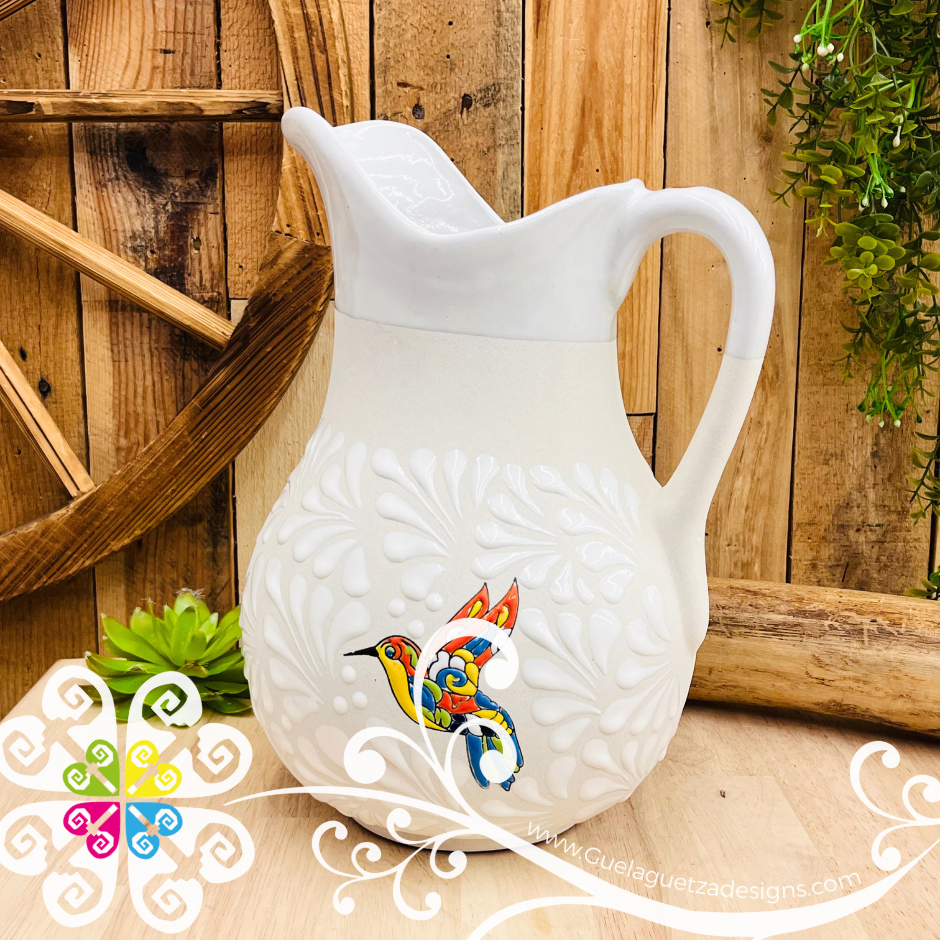 Colibri White Espiga Pato Pitcher Set - 4 Mugs