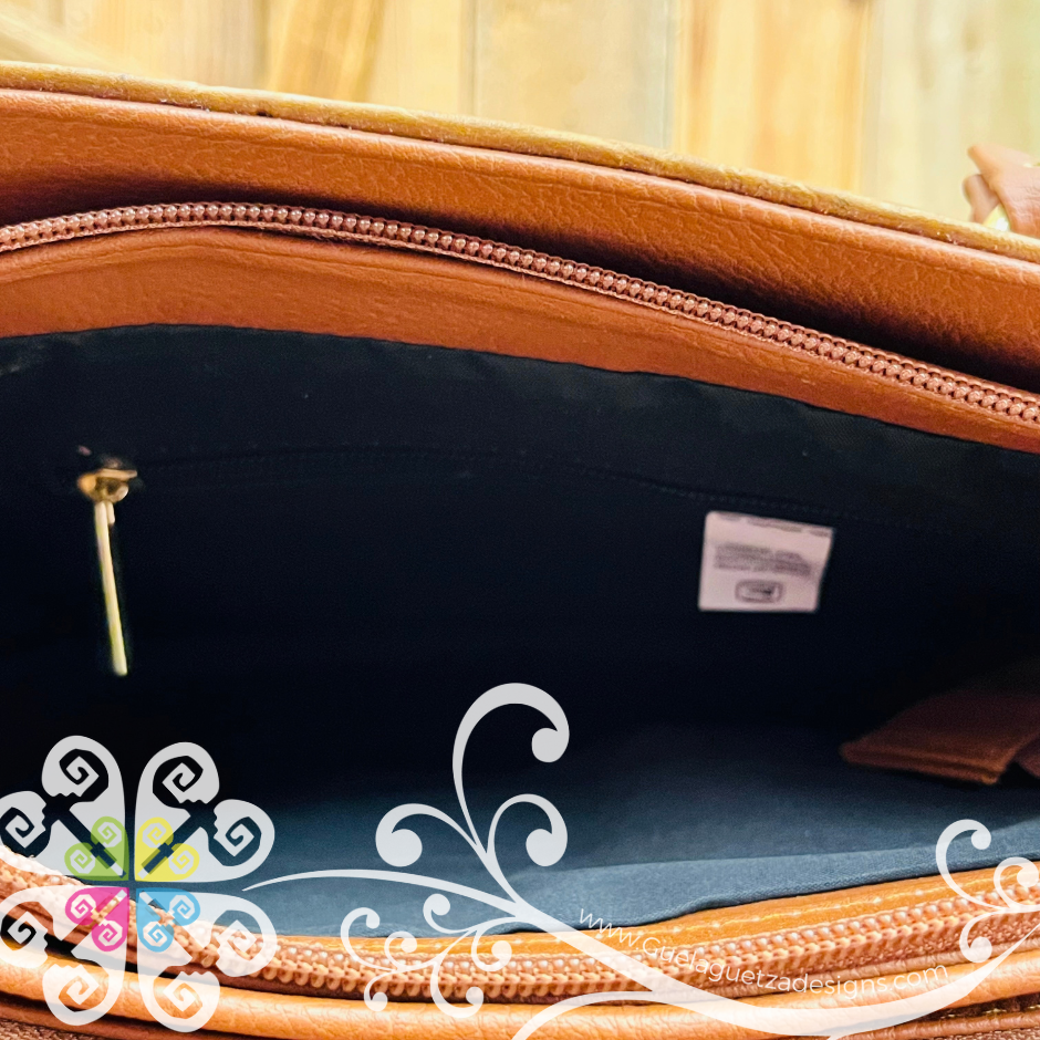 Melina Leather Purse - Bolsa de piel
