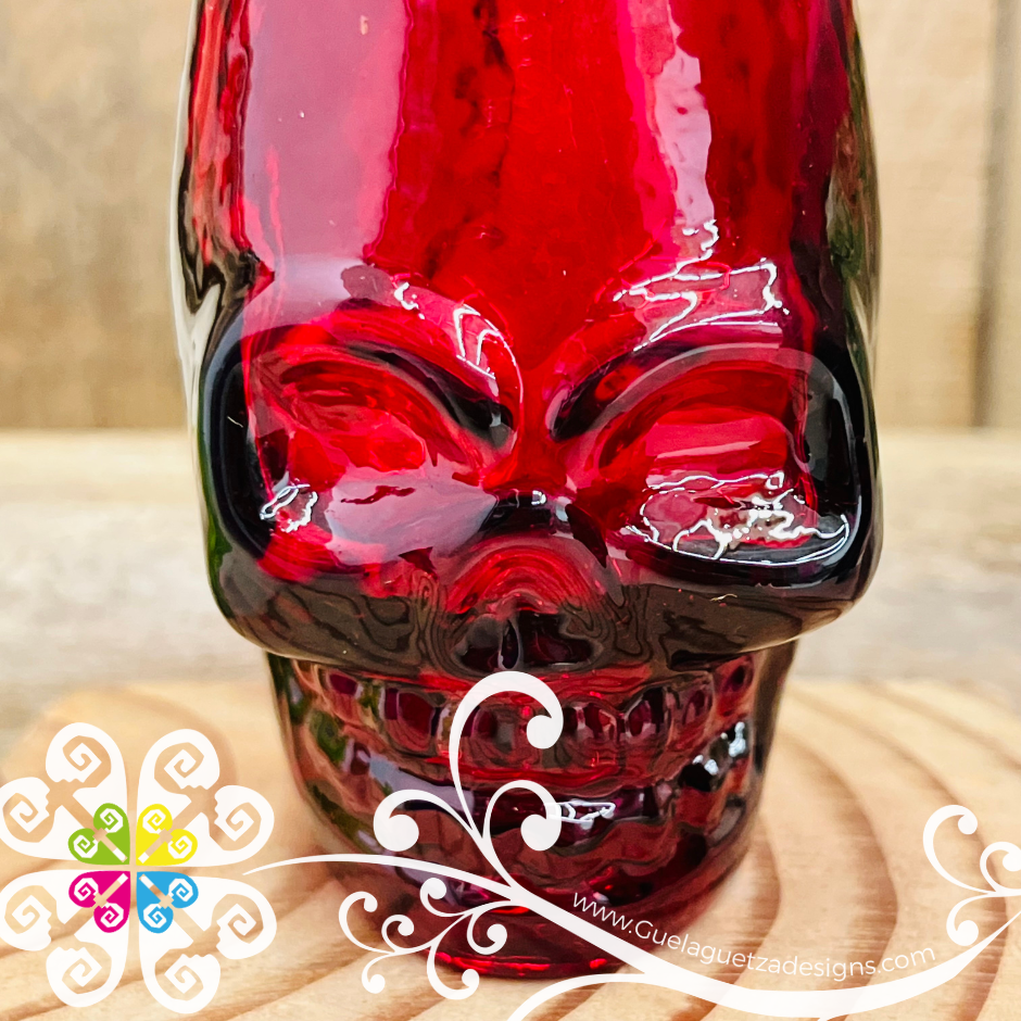 Calaverita Vidrio Soplado Tequilero Set - Tequila Shot Glasses