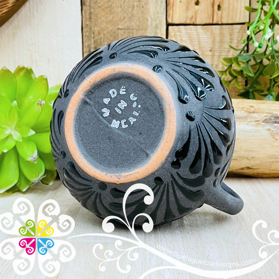 Black Espiga Sugar Bowl