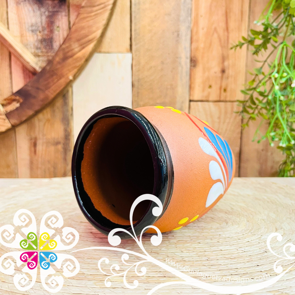 2 - EL DiablitoMX Cantarito LoteriaMX - Single Clay Cantarito