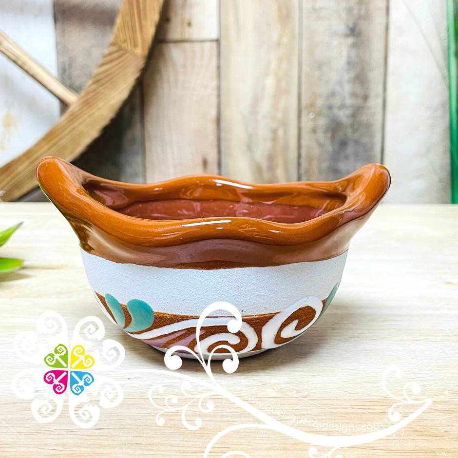 Single Extra Small Cazuelita Clay Bowl
