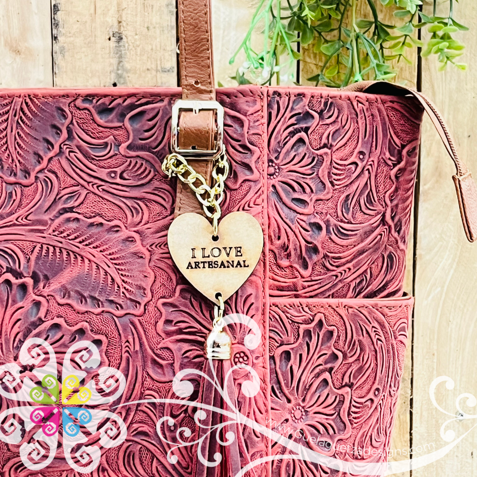 Lupita Leather Purse - Bolsa de piel