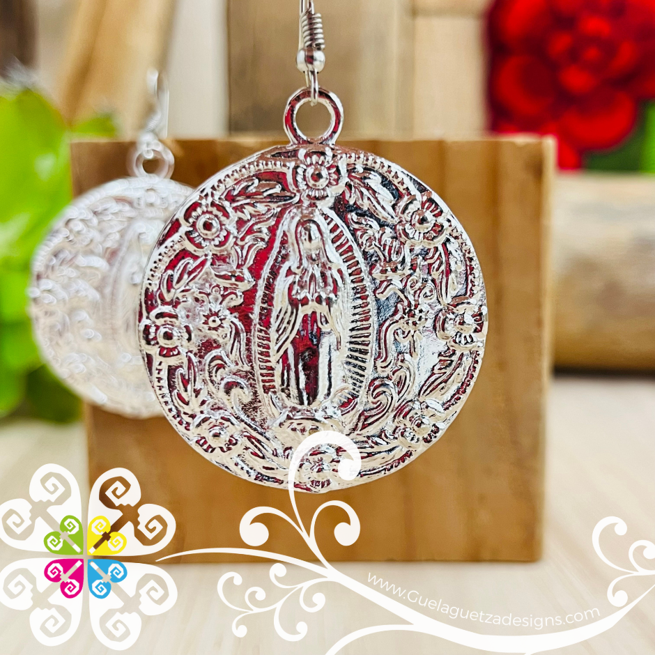 Silver Milagro Earrings  - Aretes Milagro Artesanal