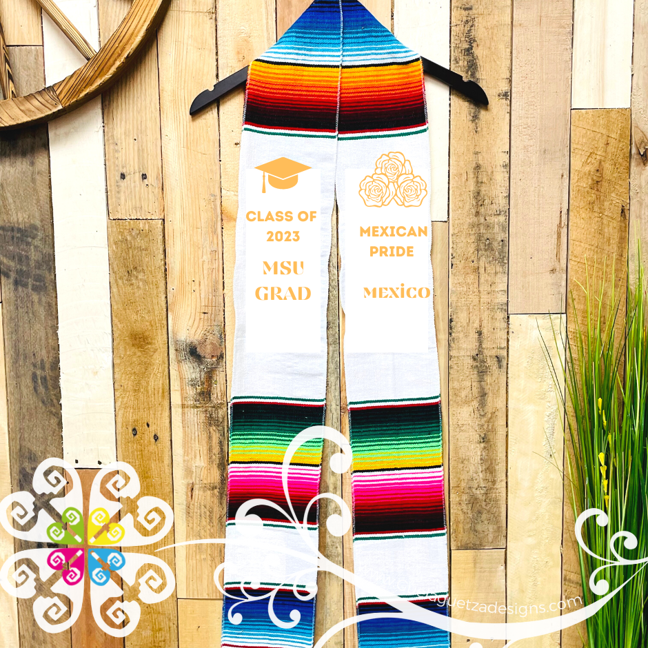 Sarape Graduation Stole