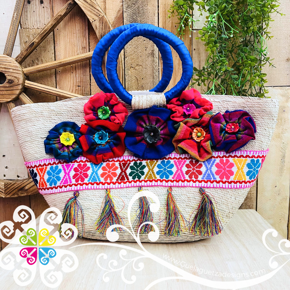 Corazon Abanico Palm Bag - Bolsa de Palma Artesanal