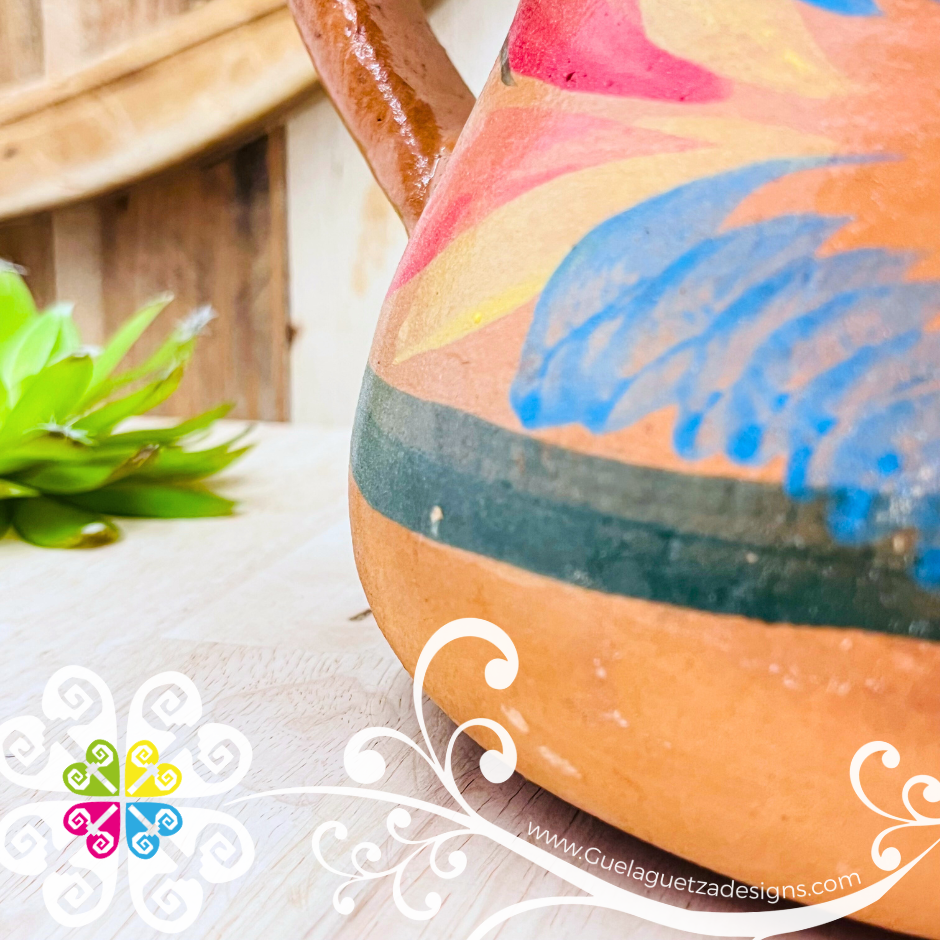 Medium Luna Clay Tea Pot - Mexican Clay Kitchen