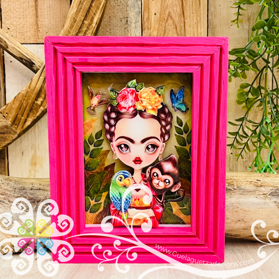 Frida - Encapsulado Wood Frame