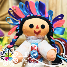 Mini Mexican Otomi Doll - Sencilla