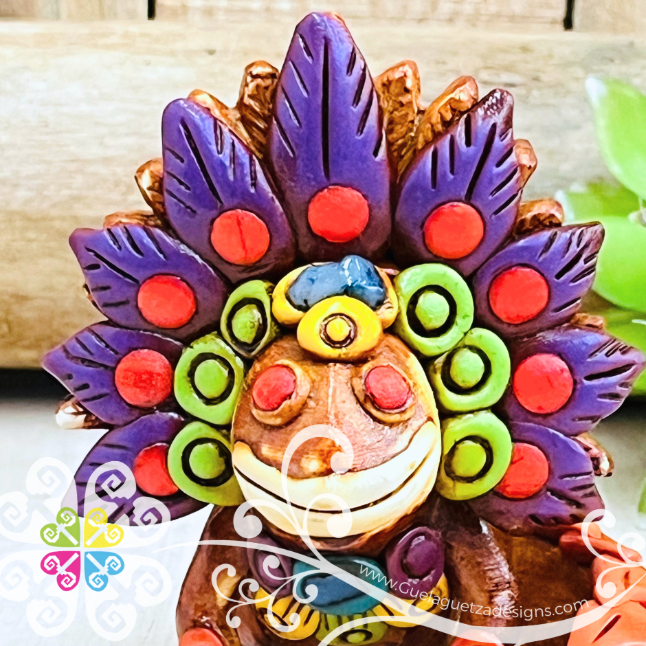 Mini Ajolote Figure - Epoxi Clay & Resin Warrior