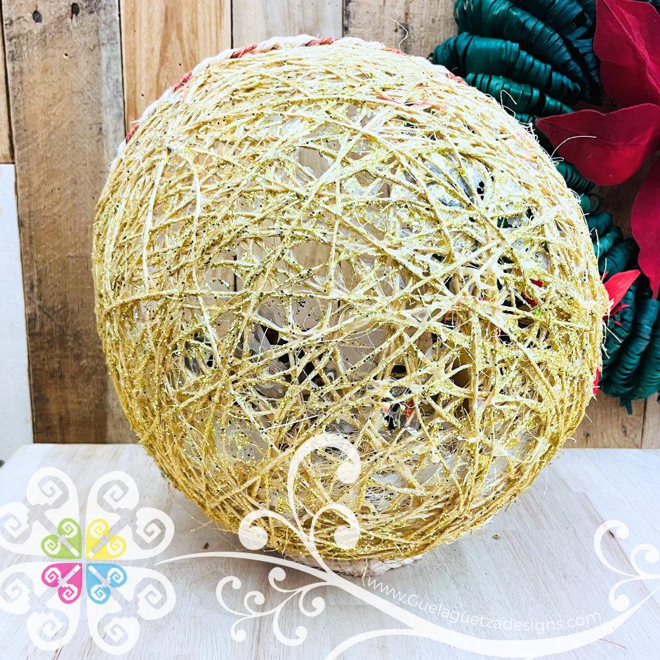 Medium Nacimiento Mimbre - Wicker Nativity Scene - Nacimiento Navideno