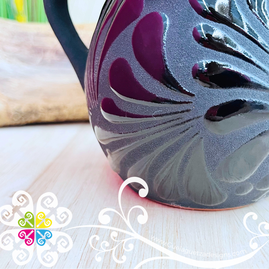 Black/Black Espiga Pato Pitcher Set - 4 Mugs