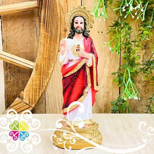 Mini Small Sagrado Corazon de Jesus Statue - Religious Statue