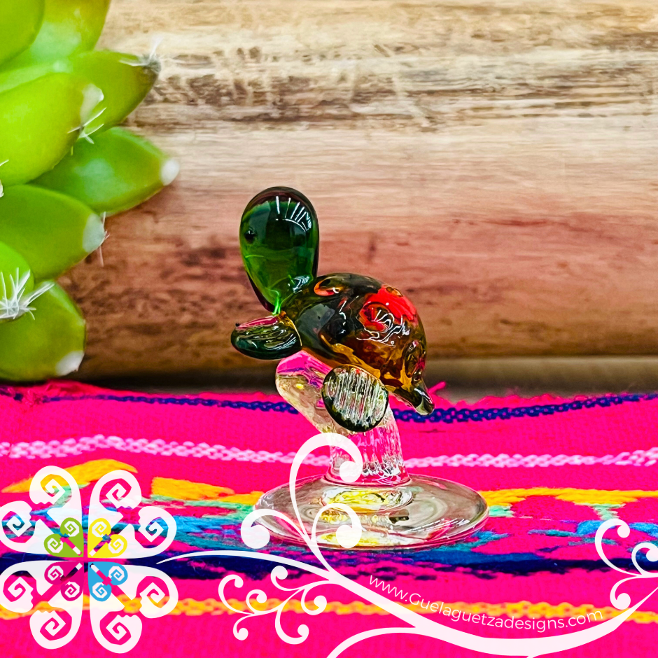 Mini Glass Turtle - Vidrio Soplado Trinkets