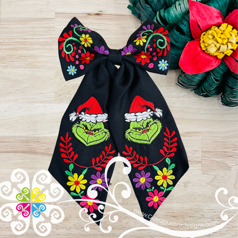 El Grinchy Hair Bow - Hair Accessories