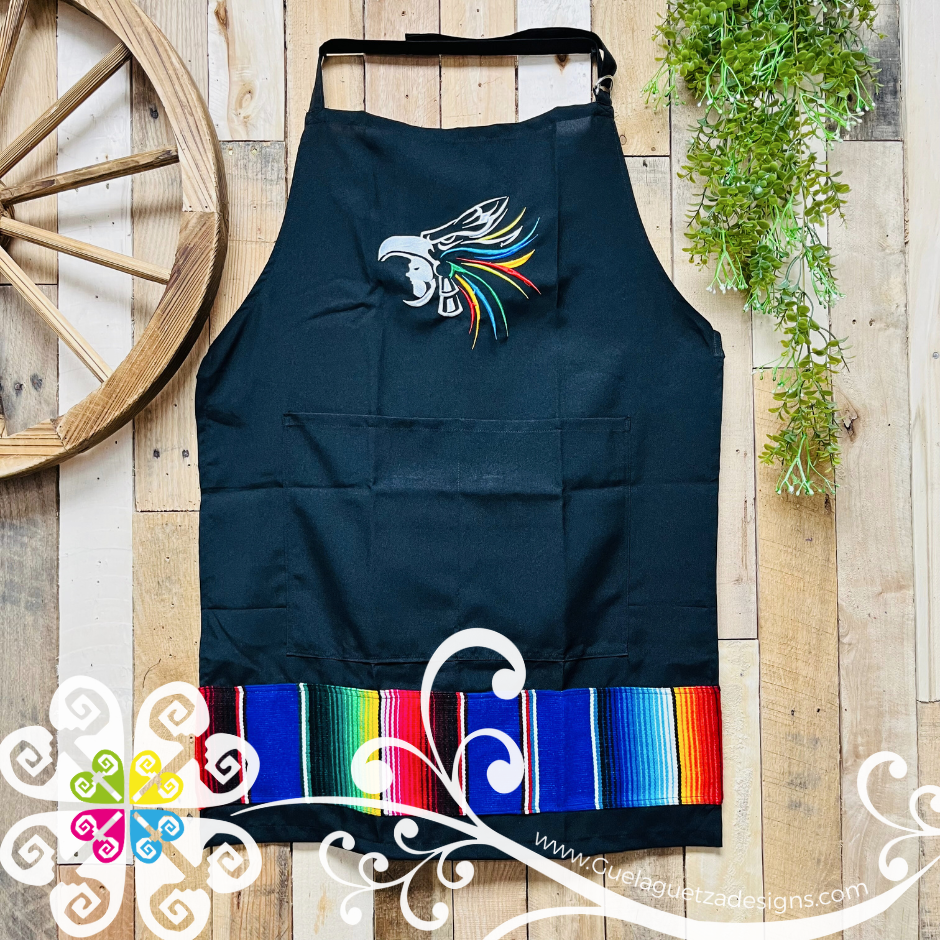 Eagle Warrior Men Embroider Apron - Mandil