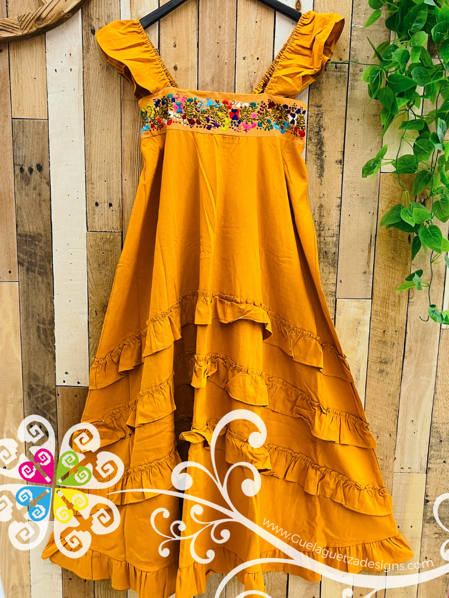 Mariola Maxi Dress - Embroider Women Dress