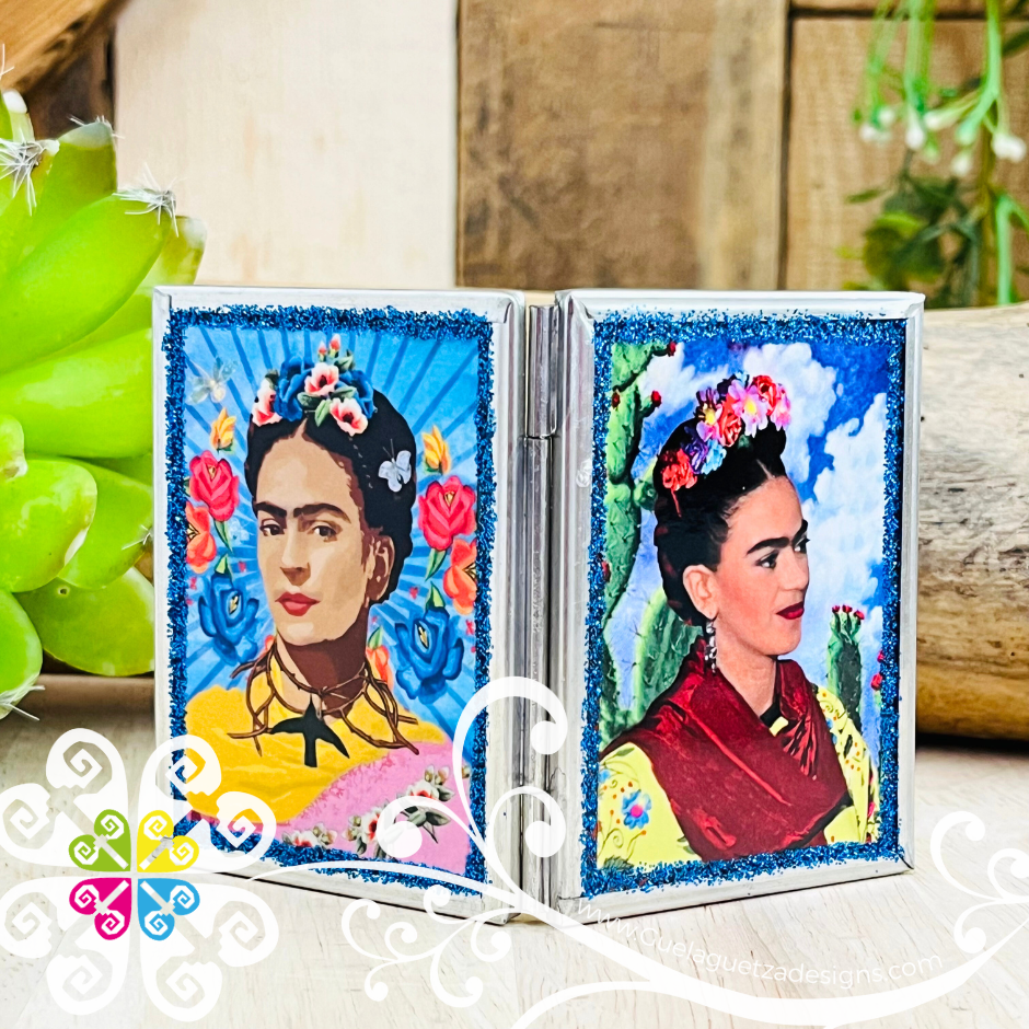 Frida Pocket Mirror - Hojalata San Miguel Collection